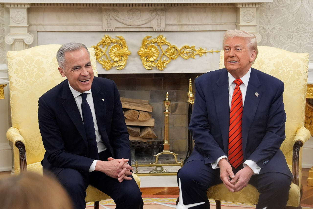 Марк Карни и Дональд Трамп