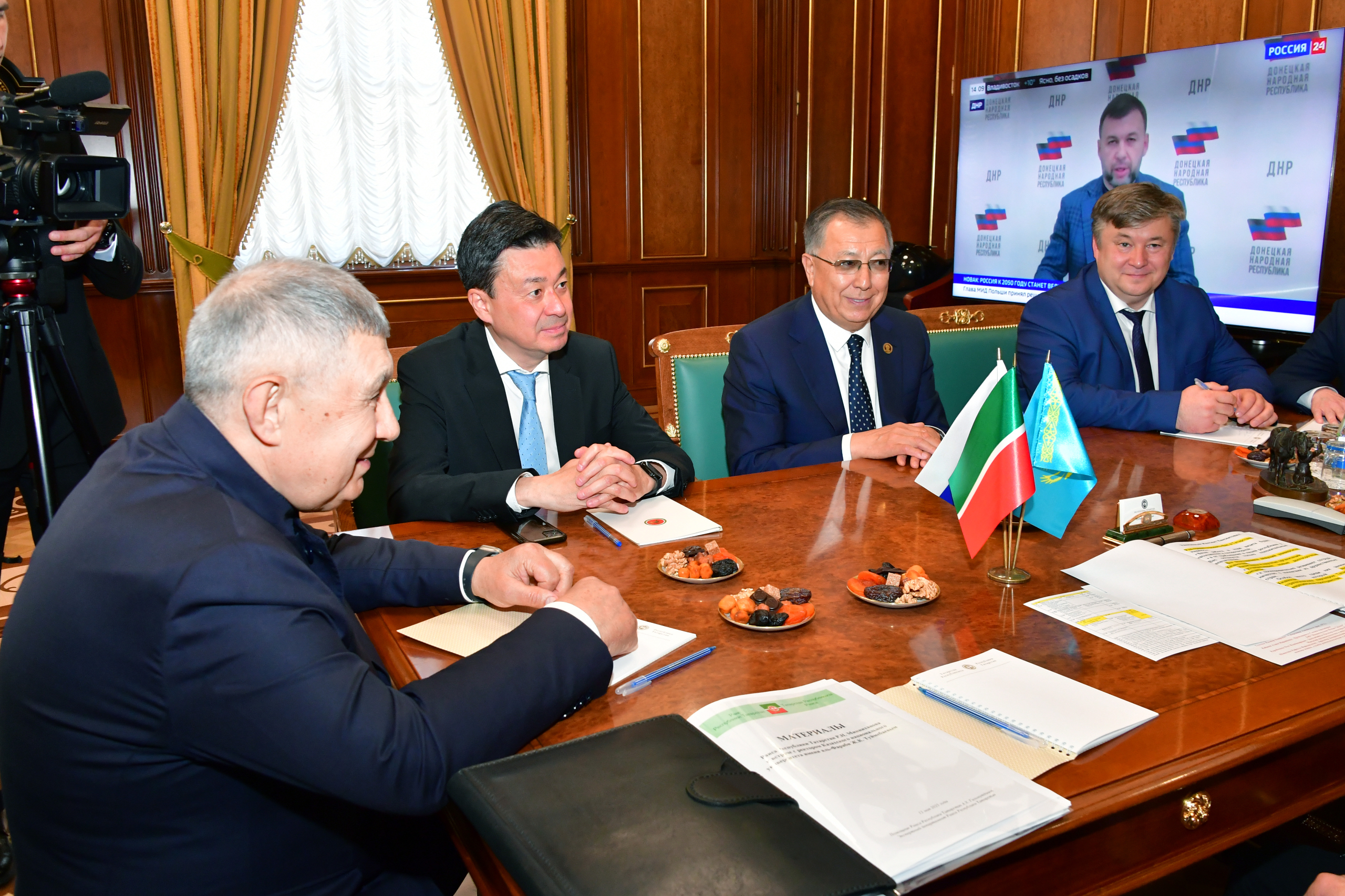 Встреча в Казанском кремле