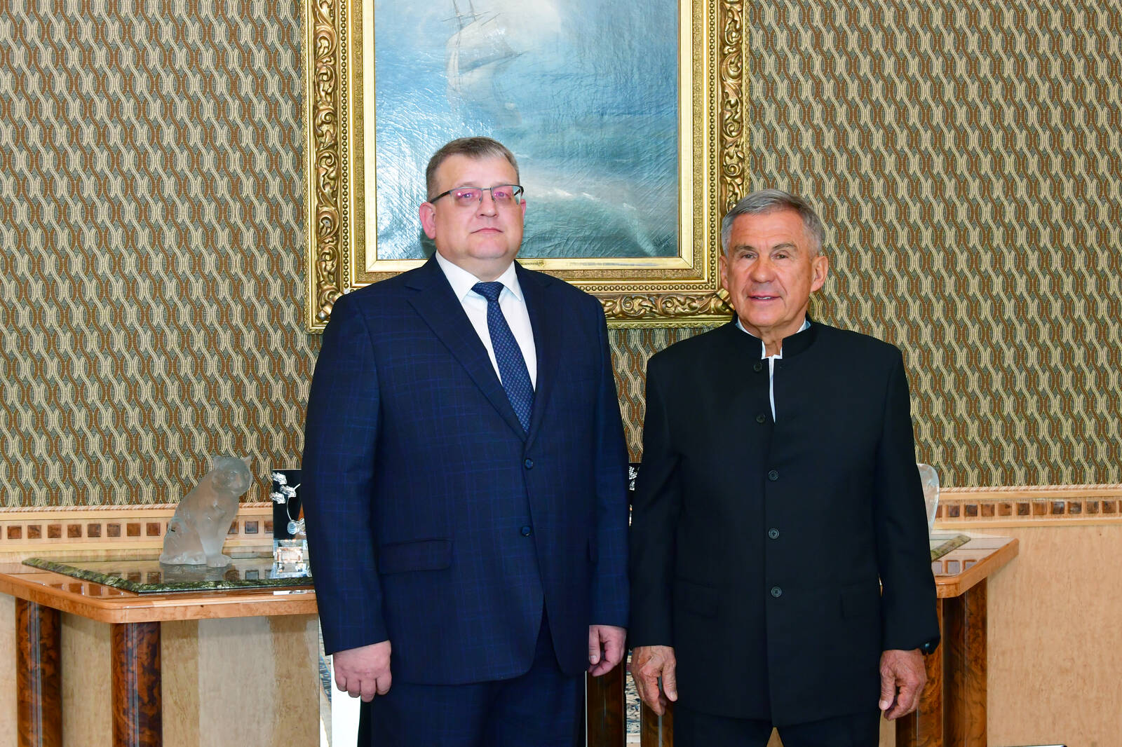 Юрий Урванов и Рустам Минниханов