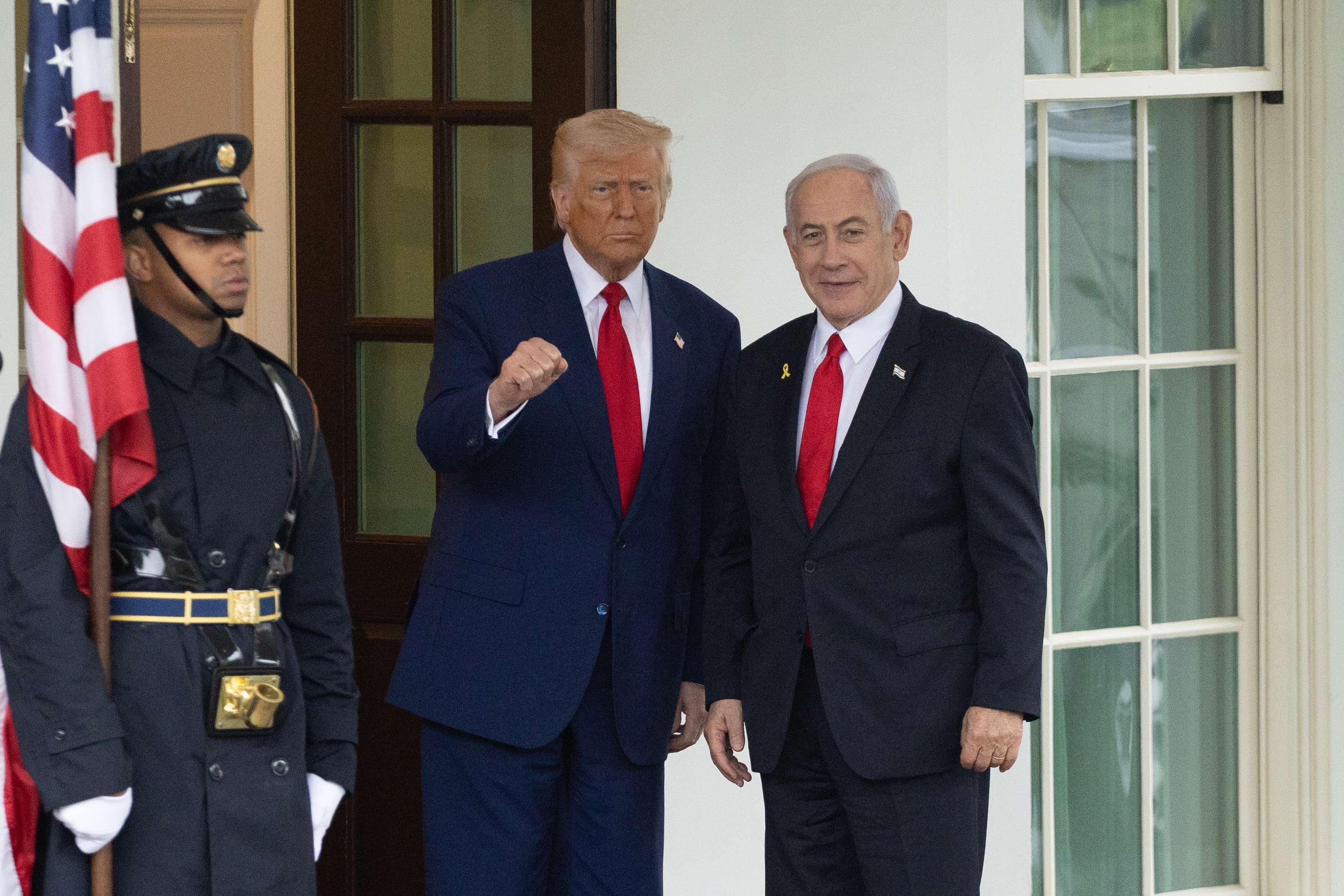 Дональд Трамп и Биньямин Нетаньяху