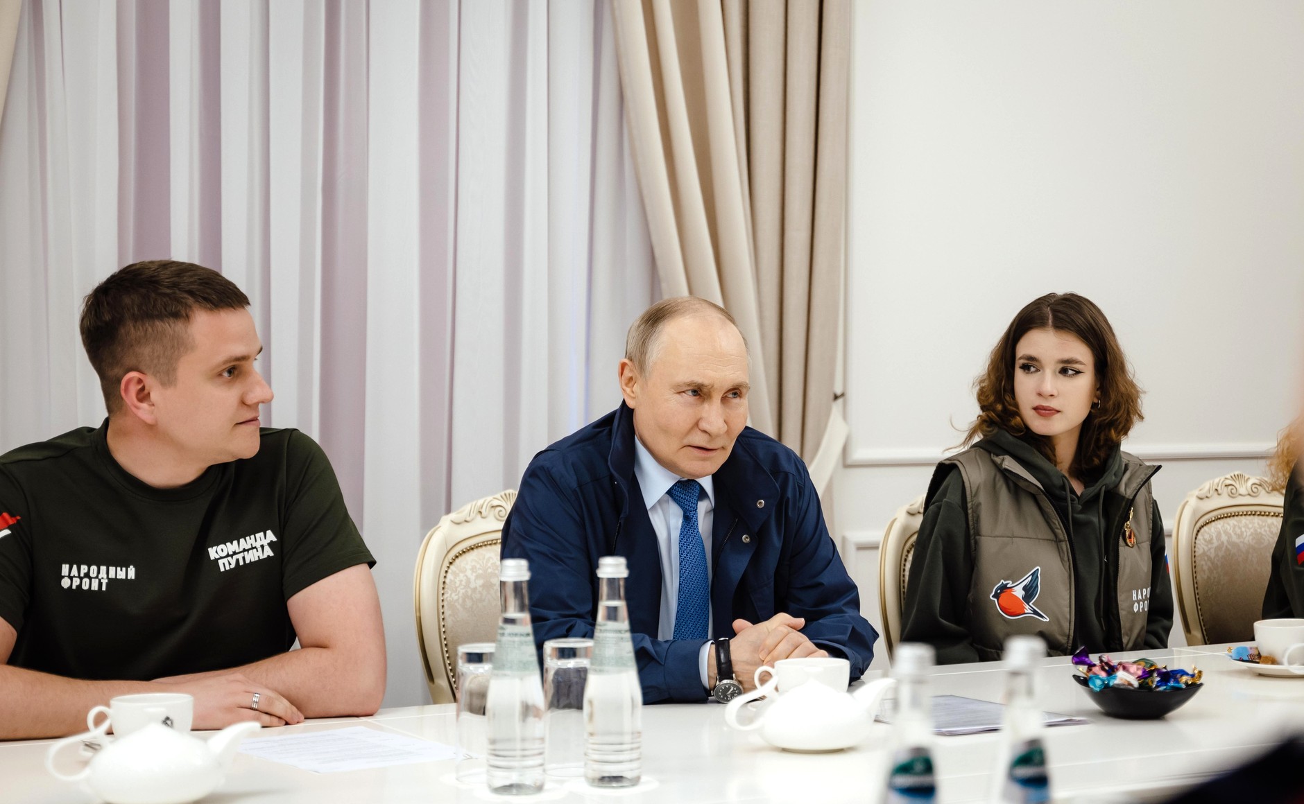 Встреча Путина с волонтерами