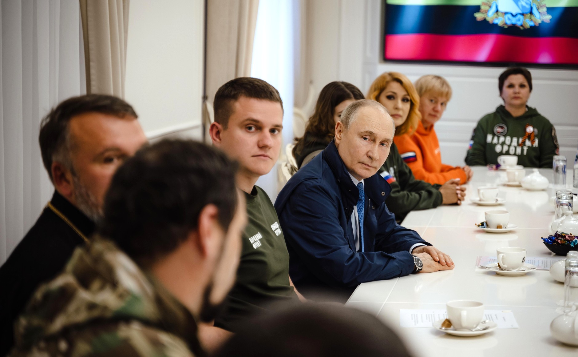Встреча Путина с волонтерами