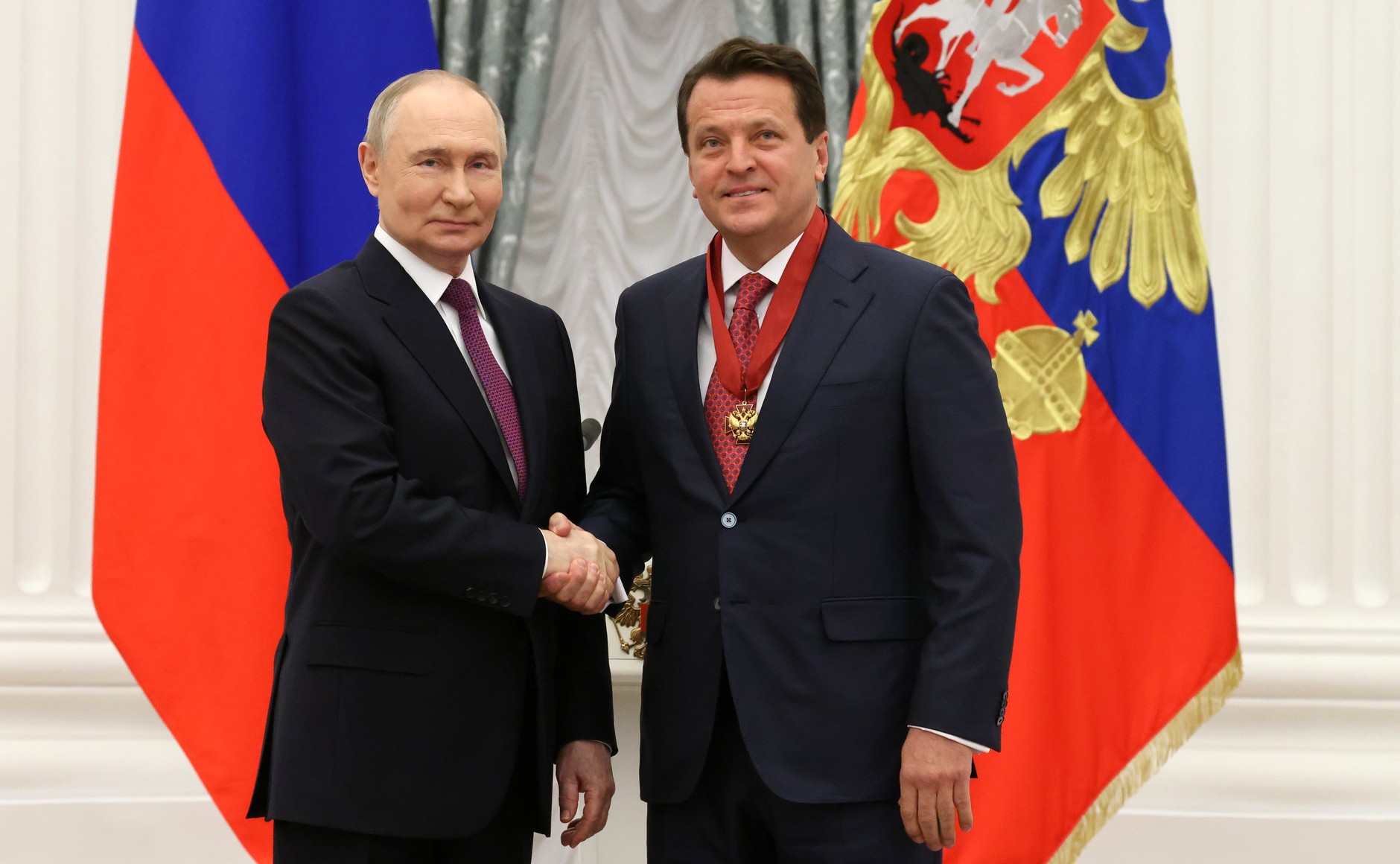 Владимир Путин и Ильсур Метшин 