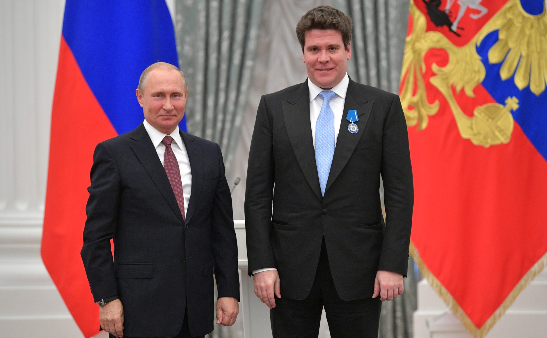 Владимир Путин и Денис Мацуев