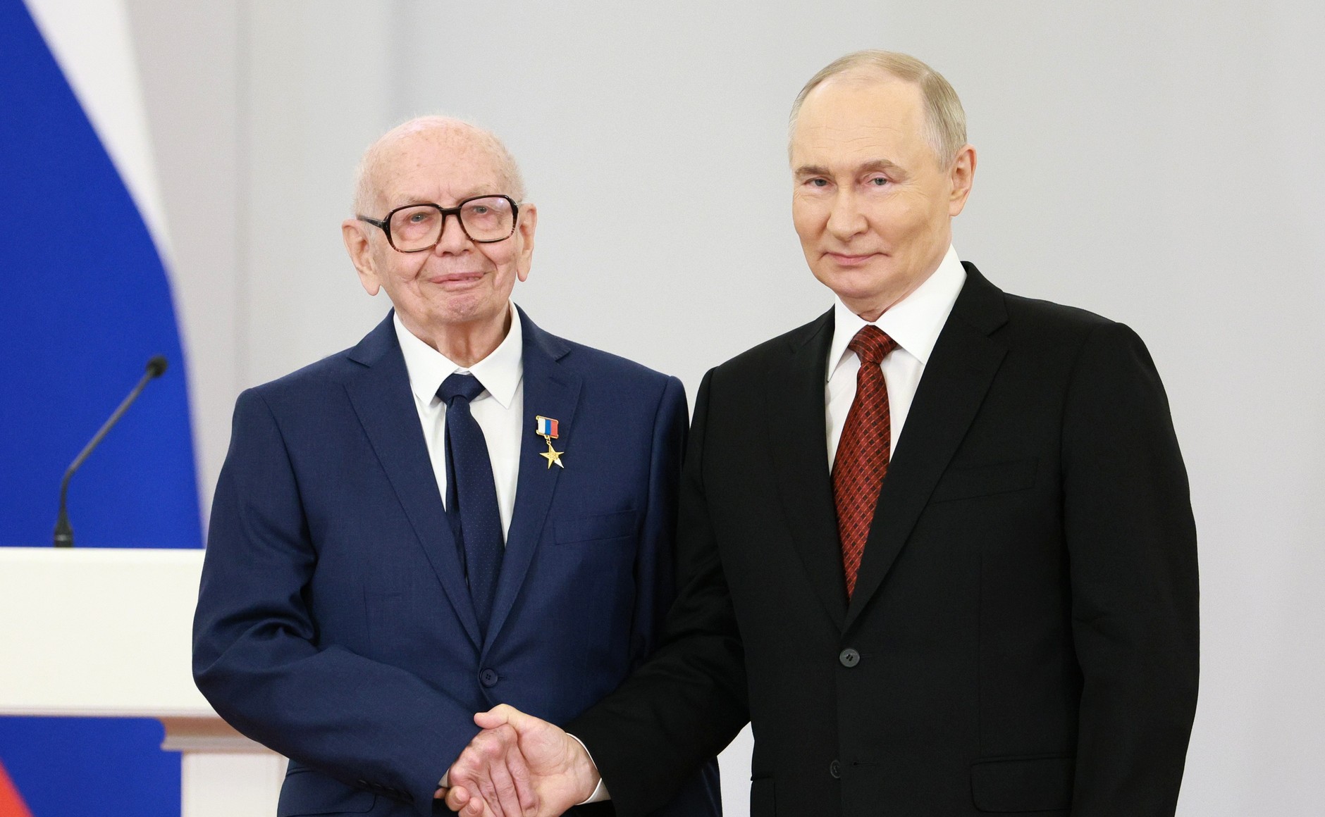 Юрий Диков и Владимир Путин