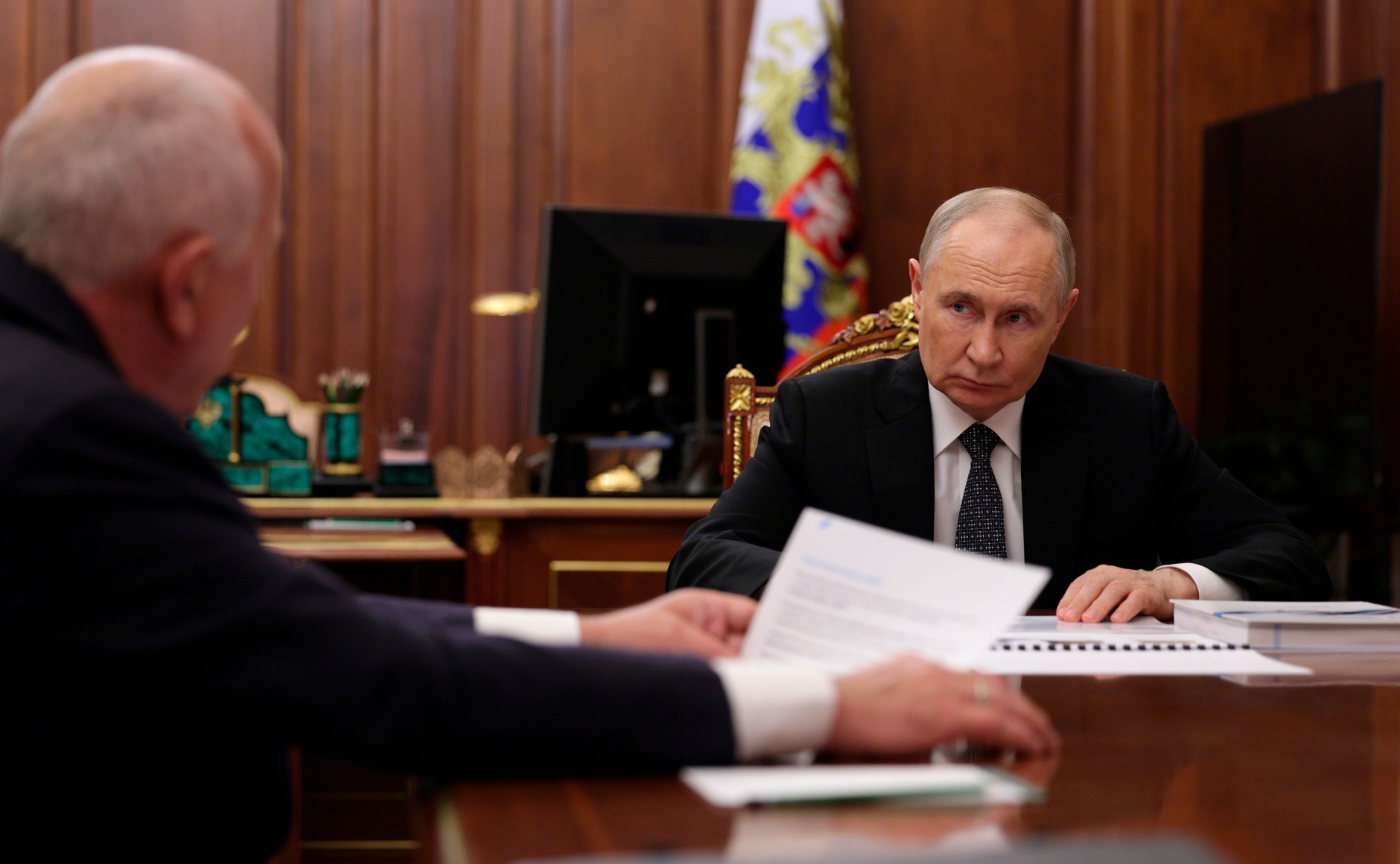 Сергей Чемезов и Владимир Путин