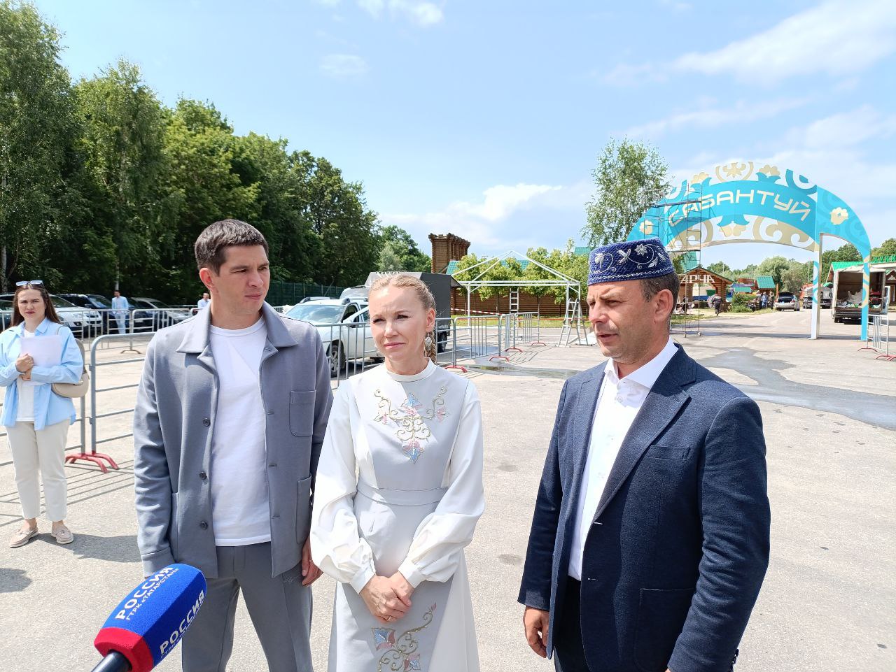 Альберт Салихов, Гузель Сагитова и Азат Абзалов