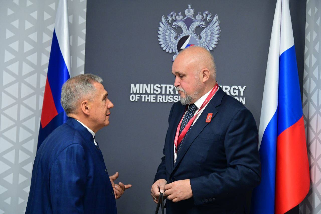 Рустам Минниханов и Сергей Цивилев