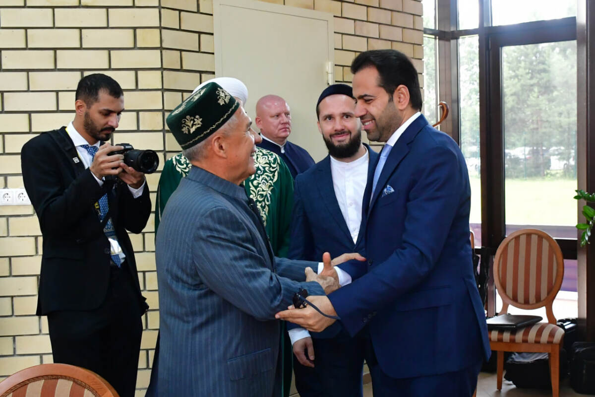 Рустам Минниханов и Мохамед Абдельсалам