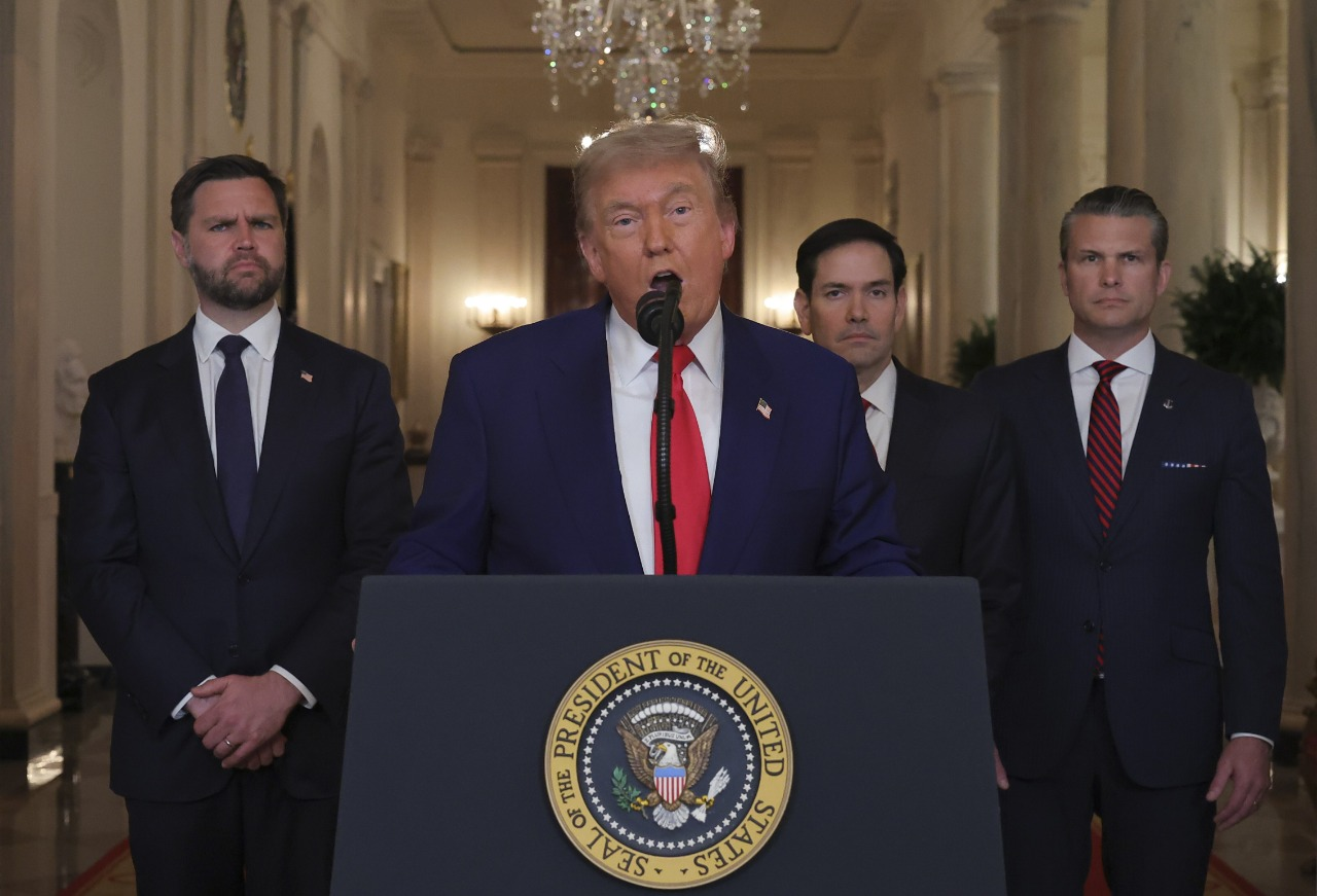Дональд Трамп обратился к нации