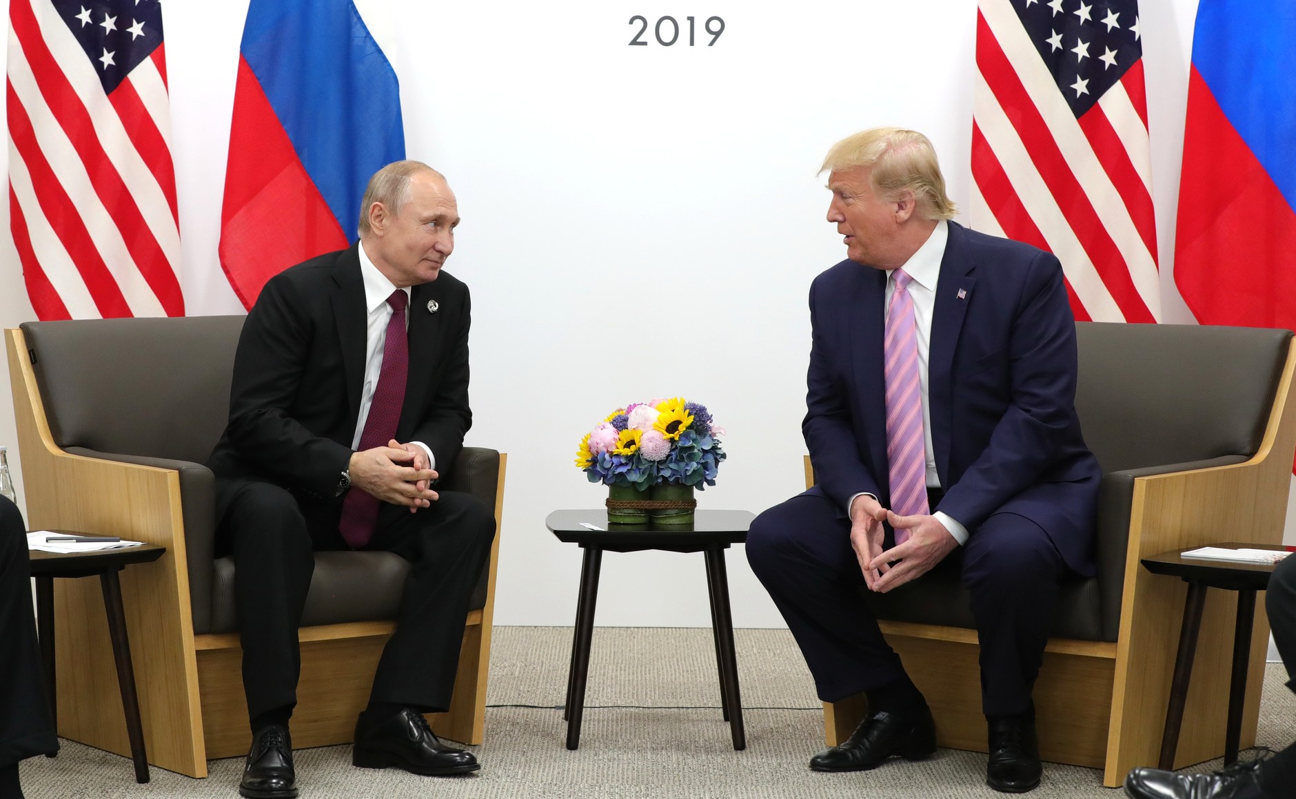 Владимир Путин и Дональд Трамп