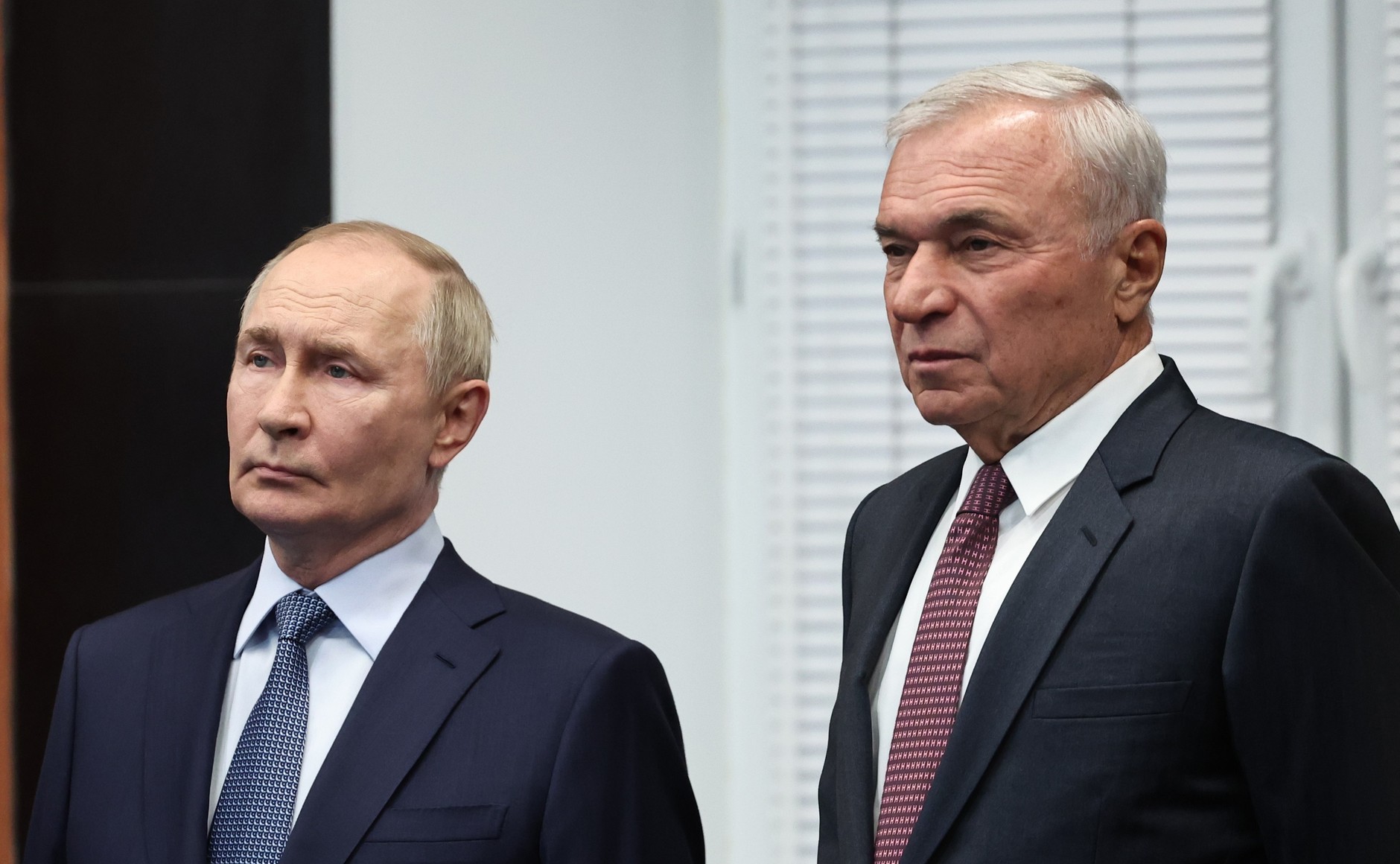 Владимир Путин и Виктор Рашников