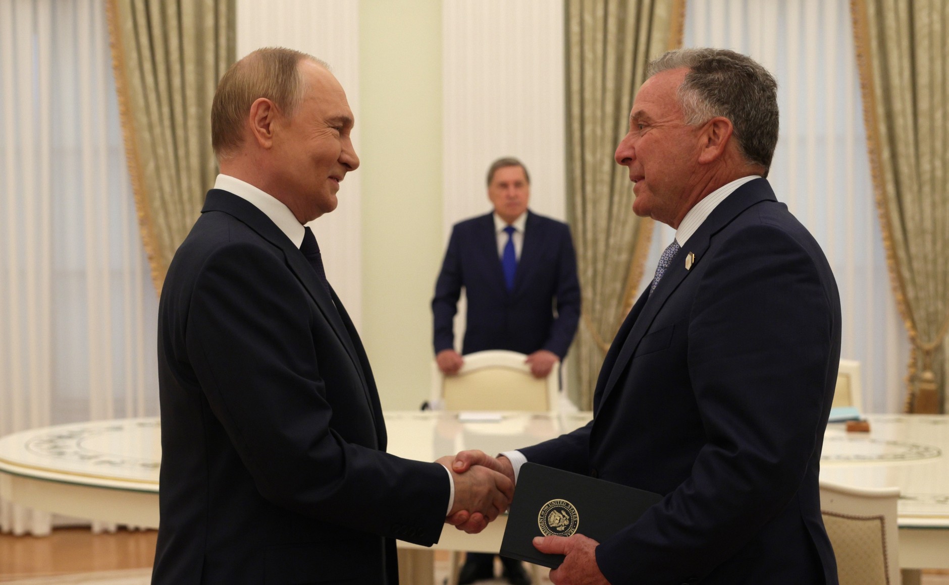 Владимир Путин и Стивен Уиткофф