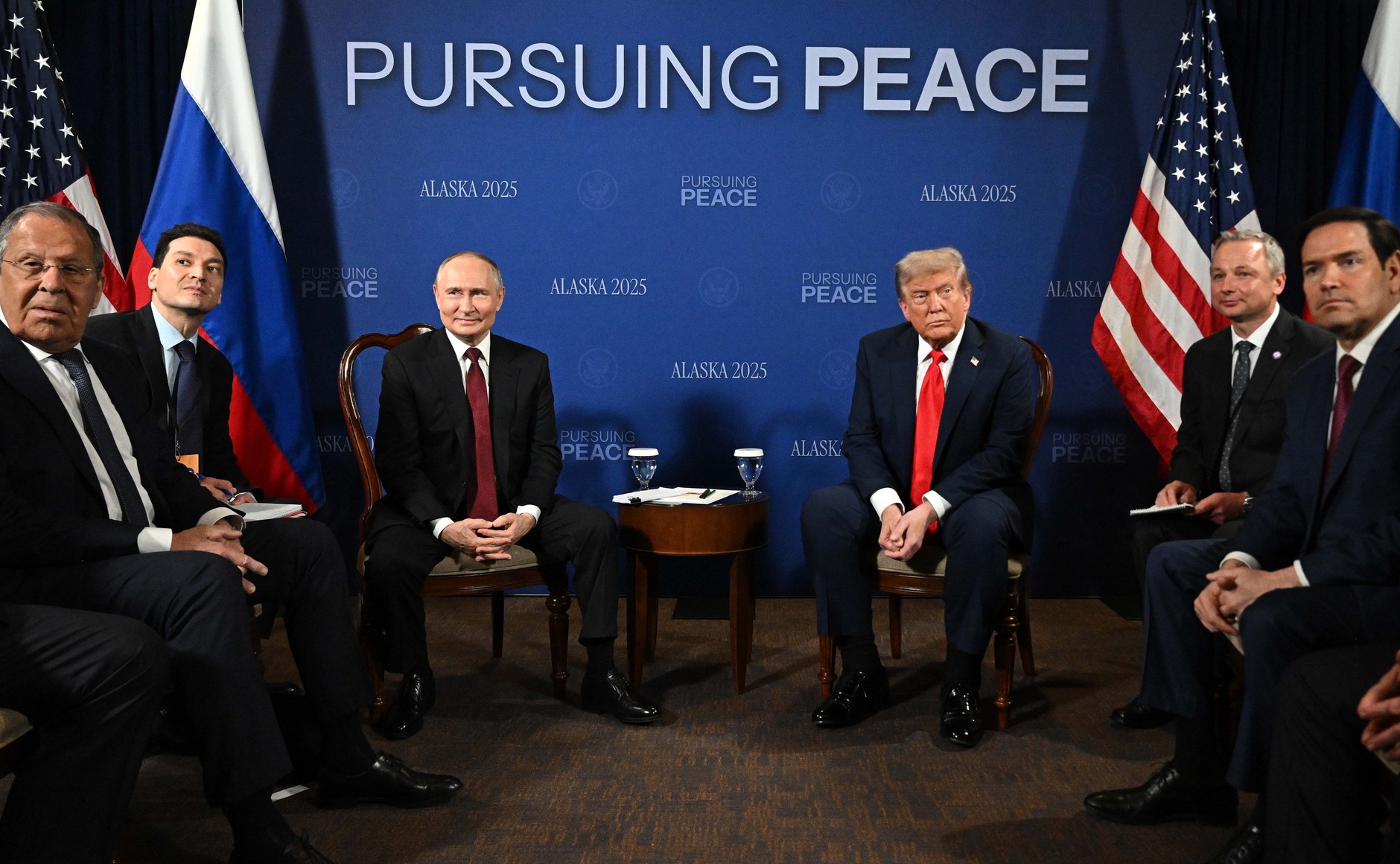 Владимир Путин и Дональд Трамп