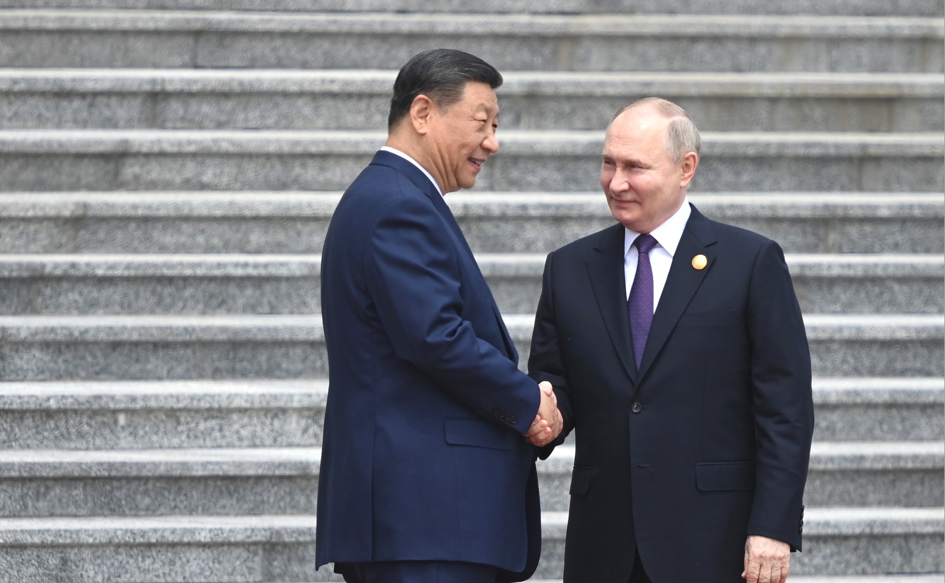 Встреча Путина с Си в Пекине (май 2024 года)