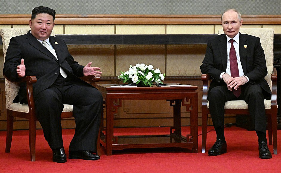 Ким Чен Ын и Владимир Путин