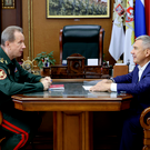 Минниханов отметил вклад Росгвардии в безопасность Татарстана на встрече с Золотовым в Москве