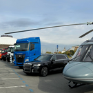 Арабским журналистам у Центрального стадиона показали Aurus, Ansat и «КАМАЗы»