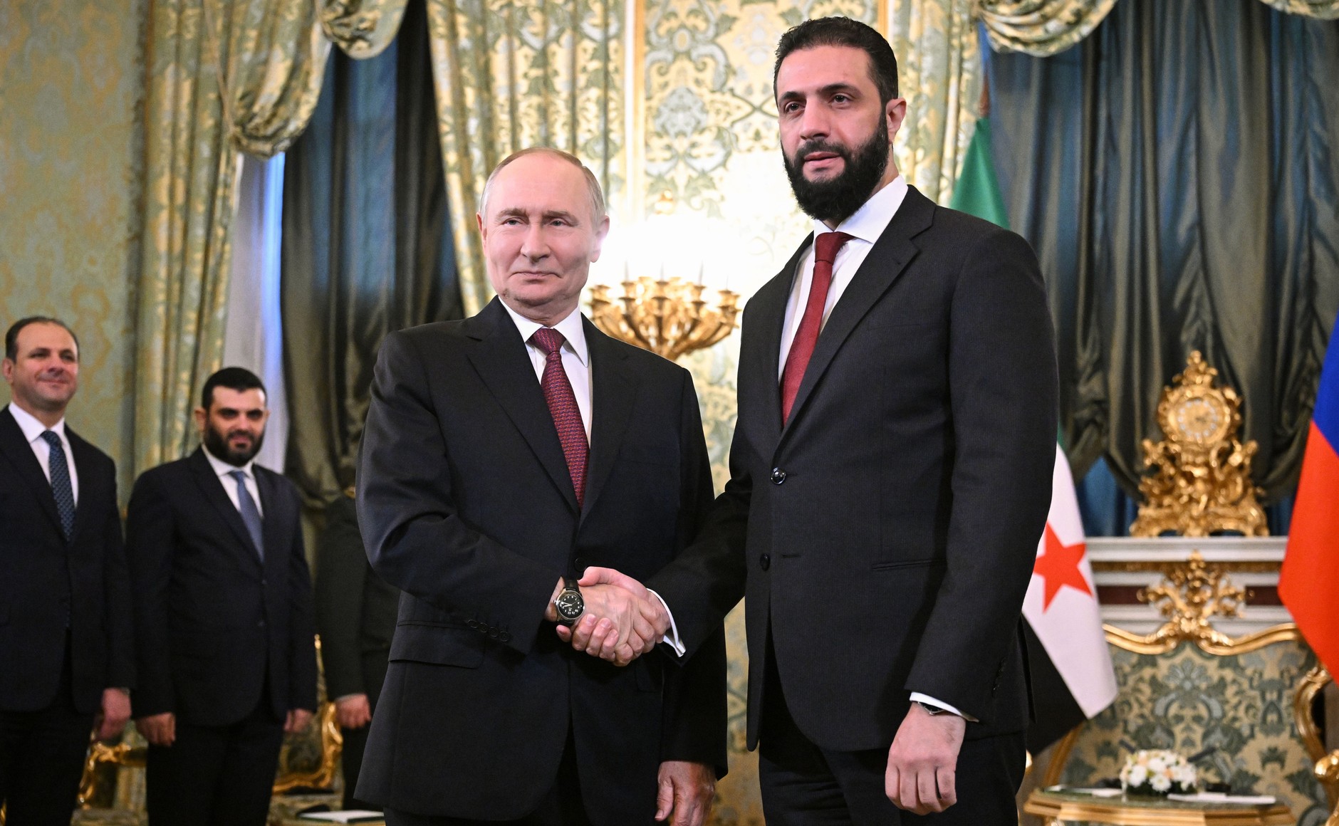 Владимир Путин и аш-Шараа