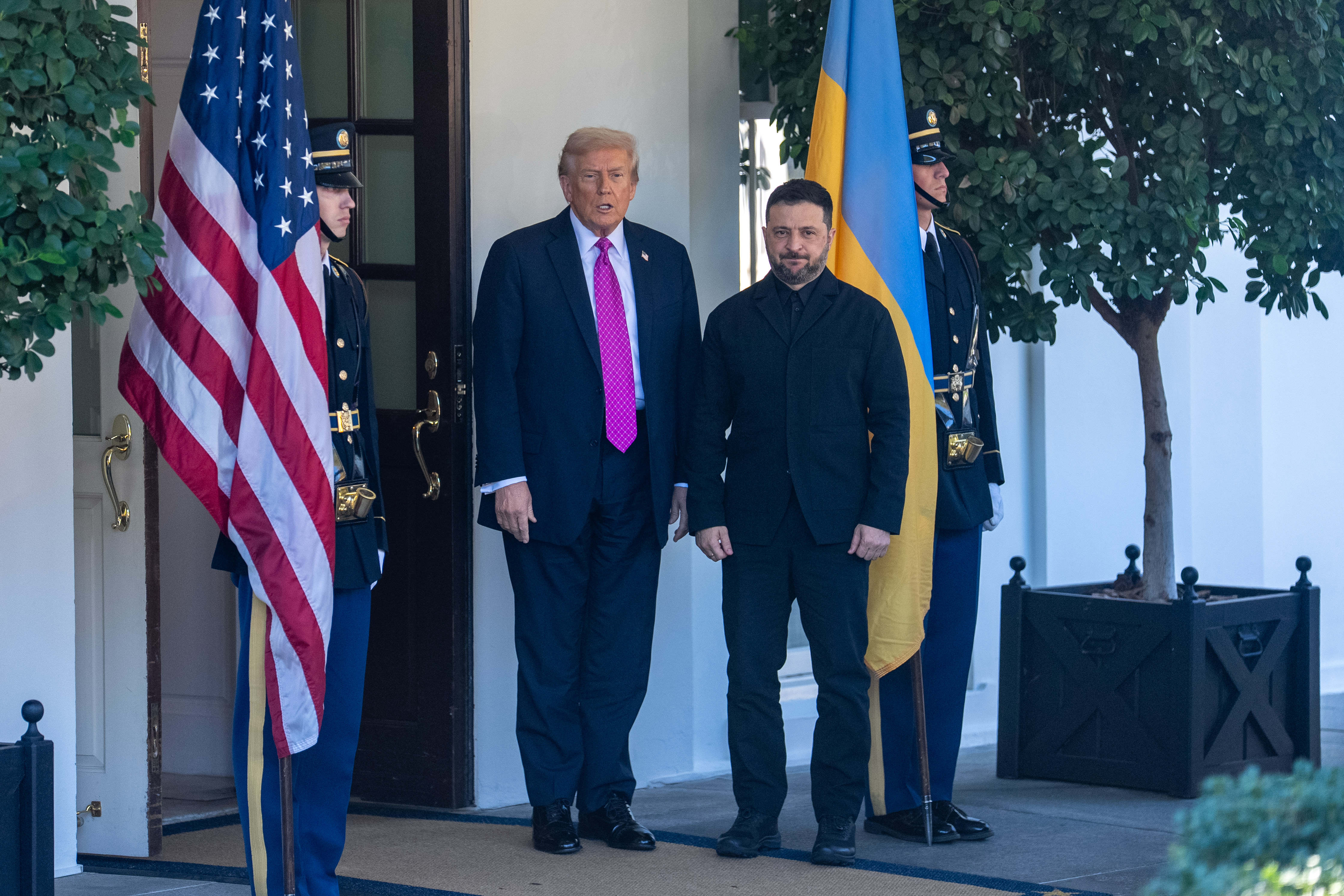 Дональд Трамп и Владимир Зеленский