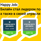 Билайн вошел в число лучших мест работы России