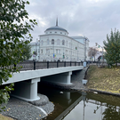 В центре Казани после реставрации открыли Романовский мост через Булак