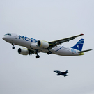 В Иркутске взлетел второй импортозамещенный самолет МС-21 (видео)