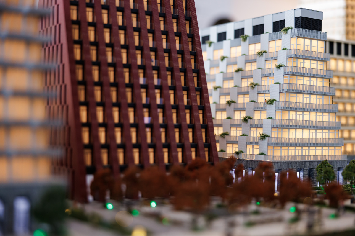 Макет жилого комплекса «Яналиф»