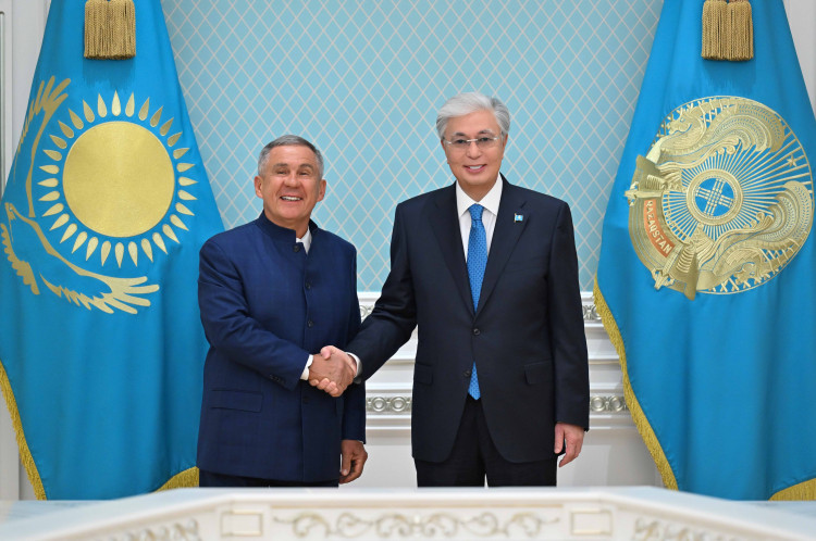 Рустам Минниханов и Касым-Жомарт Токаев