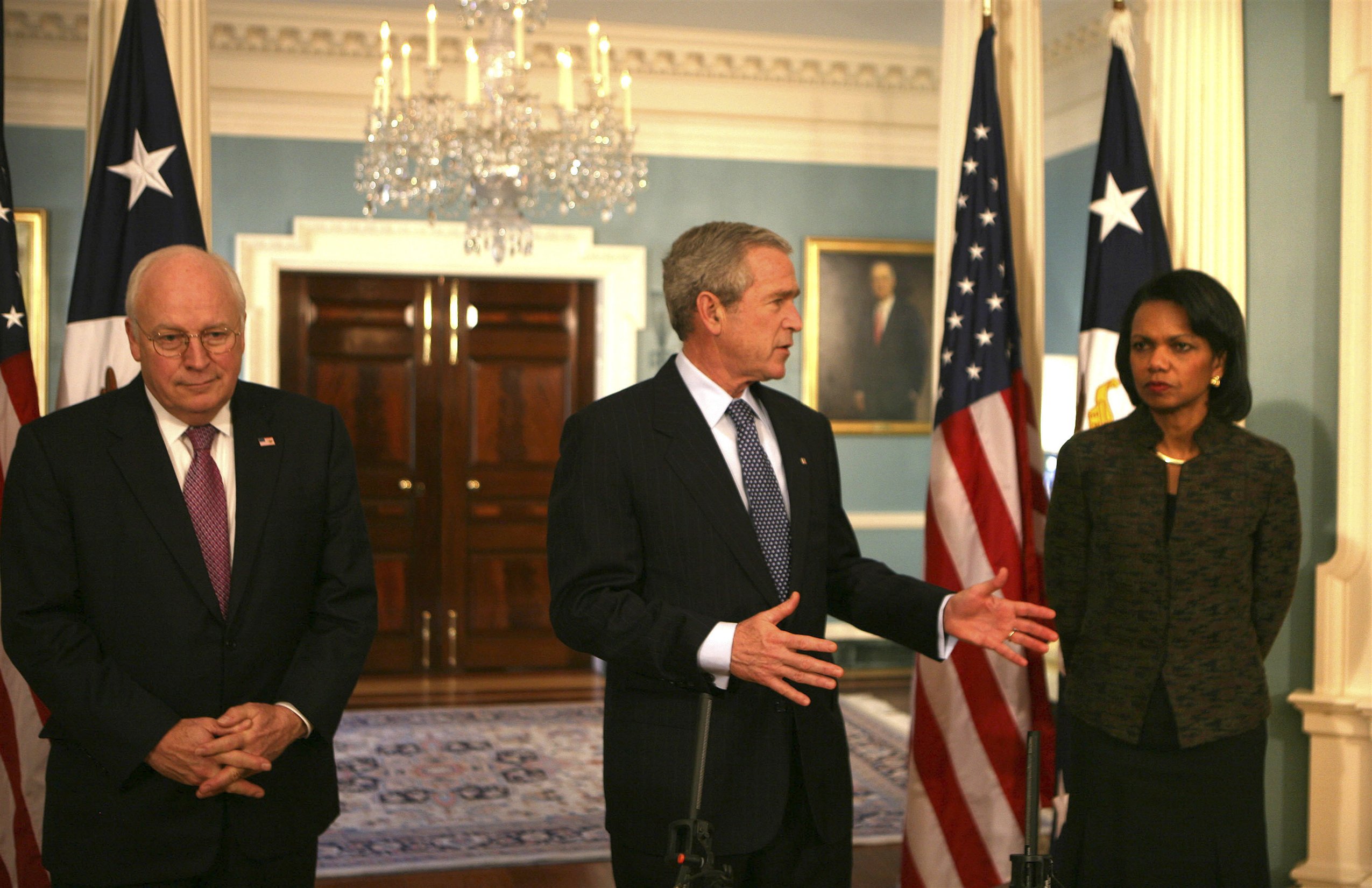 Дик Чейни и Джордж Буш — младший