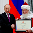 Путин наградил почетной грамотой верховного муфтия России Талгата Таджуддина