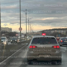 На Оренбургском тракте в сторону Казани образовалась пробка – там установили знак 40 км/ч