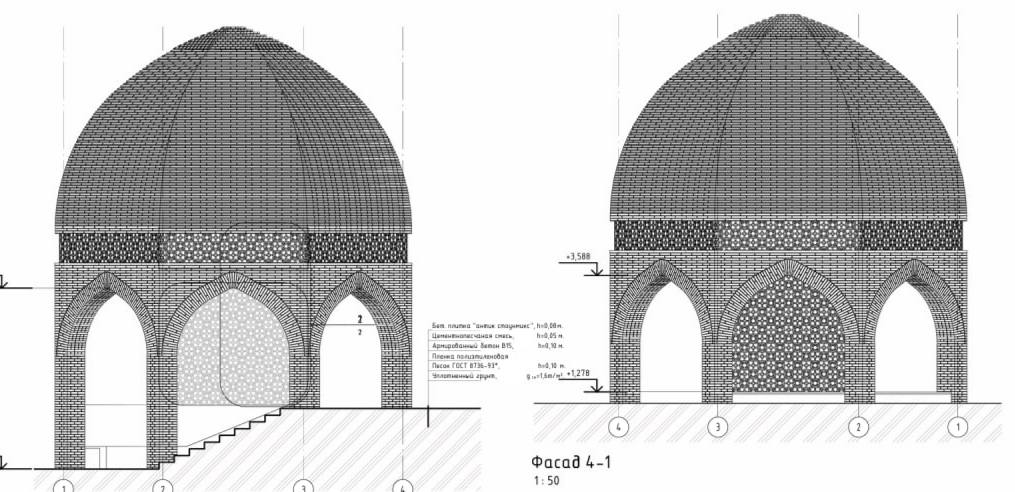 Эскизы павильона
