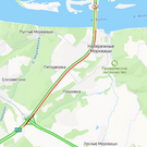 Под Казанью перед мостом через Волгу растянулась 6-километровая пробка