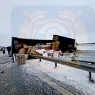 В Мензелинском районе Татарстана фура вылетела на встречку и перекрыла трассу