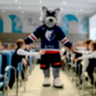 Игроки «Реактора» провели «Урок хоккея МХЛ» со школьниками и рассказали им о своем пути в спорт