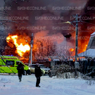 В Кировском районе Казани загорелся частный дом (фото)