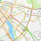 Казань в вечерний час пик встала в 8-балльных пробках