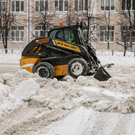 В Казани ночью проведут уборку снега на муниципальных парковках