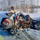 В Агрызском районе в ДТП с «КАМАЗом» погибли три человека