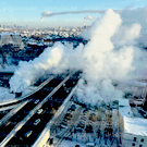 Казанцы заметили большой столб пара на Суконной слободе (фото)