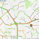 Мамадышский тракт и проспект Победы в Казани встали в пробках по 4 километра