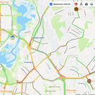 Казань в утренний час пик парализовали 9-балльные пробки