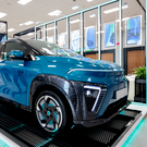 В Нижнекамске официально презентовали отечественный электромобиль «Атом» (видео)