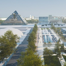 В Казани у ЦУМа спроектировали фонтаны (эскизы)