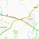 Под Казанью на М7 растянулась пробка на 4 километра после ДТП