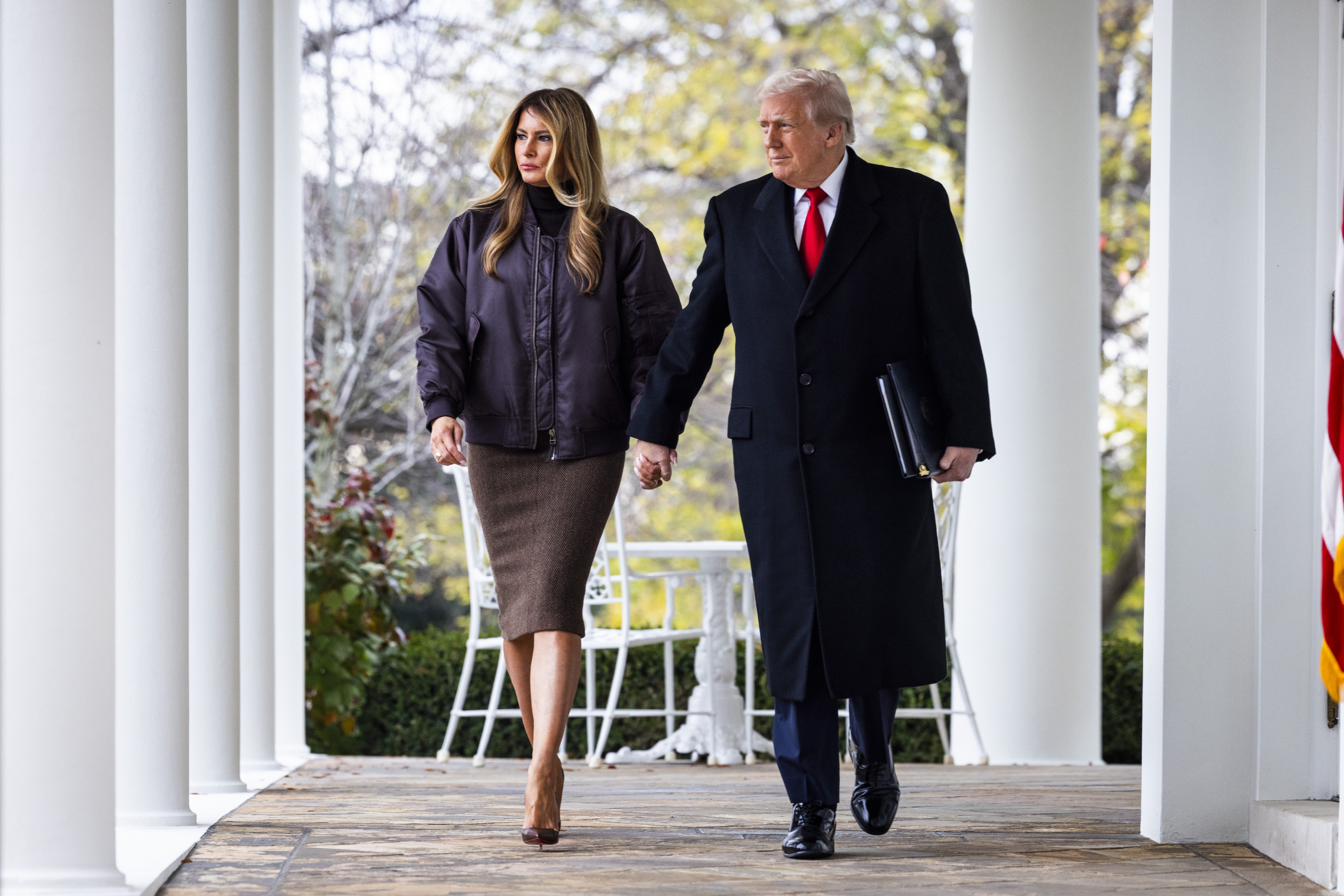 Мелания и Дональд Трамп