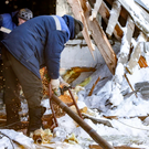 В казанском доме, где обрушилась крыша, восстановили отопление