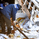 В казанском доме, где обрушилась крыша, восстановили отопление