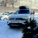 В центре Казани водитель Volkswagen спилил дерево, чтобы скрыть следы ДТП